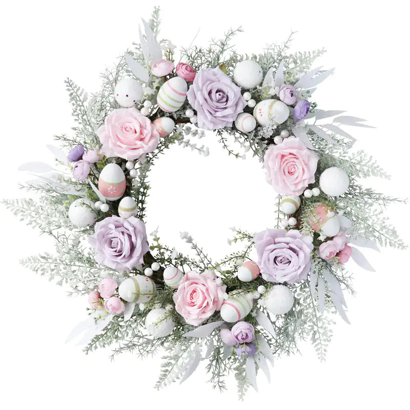 Easter Wreath Door Decoration 🌸