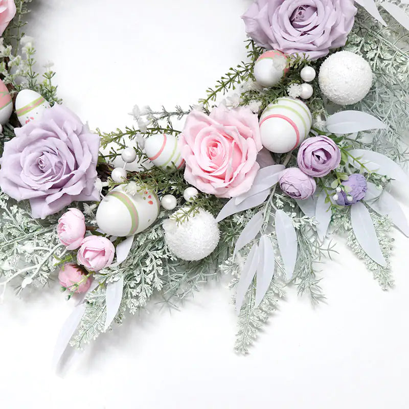 Easter Wreath Door Decoration 🌸