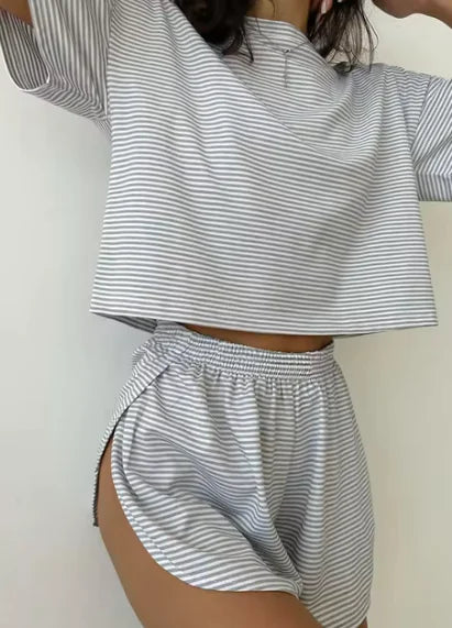 ✨Striped Cotton Pajama Set for Women✨