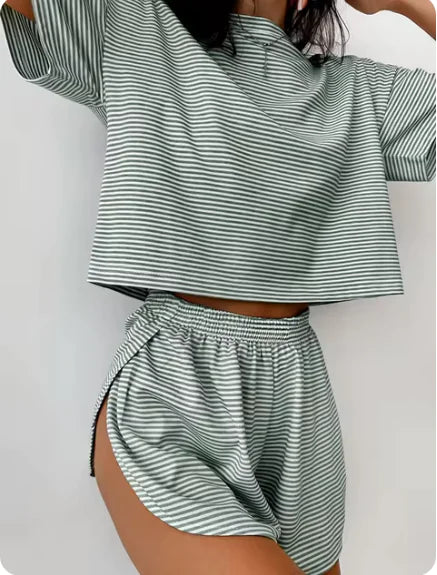 ✨Striped Cotton Pajama Set for Women✨